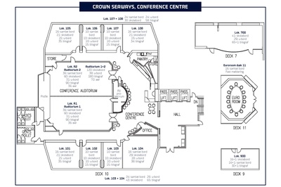 Konferanseoversikt Crown Seaways